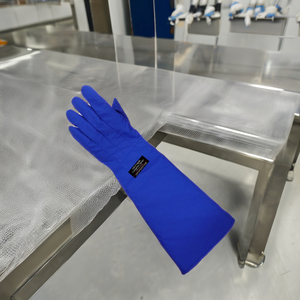 Guantes de Seguridad Industriales Criogénicos, Material de Aramida, Resistentes al Frío, Texturizados, con Puño de Seguridad en Toda la Palma, Diseño Antideslizante, Personalizables - Product Image 3