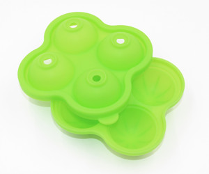 Thiết Kế Mới 4 Khoang Bóng <span class=keywords><strong>Ice</strong></span> Lưu Trữ Box Với Nắp Silicone <span class=keywords><strong>Ice</strong></span> Cube Khuôn <span class=keywords><strong>Ice</strong></span> Hockey Khuôn Mẫu Cho DIY - Product Image 4