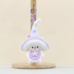 Peluche personnalisable peluche porte-clés fée sac breloque peluches pour Halloween noël brodé PP coton Logo accepté cadeau - Product Image 3