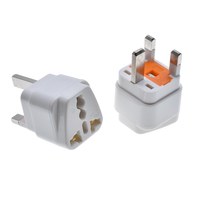 Adaptateur de voyage universel de type G pour prises européennes et australiennes, sortie AC, certifié CE, neuf, pour téléphone portable, appareil photo, ordinateur portable