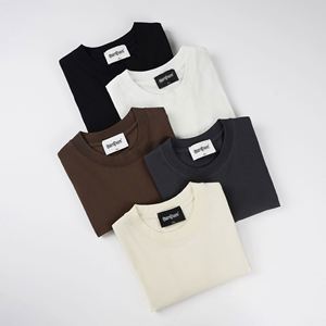 Camiseta de Alta Calidad 2025, 260 g/m², Impresión de Camisetas, OEM, ODM, Logotipo Personalizado, Camiseta de Algodón Blanca para Hombre, Muestra Gratuita, Fabricación de Ropa - Product Image 4
