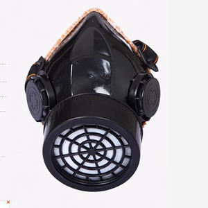 Masker Gas asam kimia, <span class=keywords><strong>Respirator</strong></span> keamanan Anti-Gas setengah wajah penggunaan ganda - Product Image 2