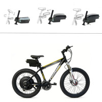 Kit de conversion de vélo électrique avec batterie 48V 500W, moteur de vélo électrique 250W, kit de conversion de vélo électrique 250W avec batterie, ensemble complet, moteur 500W