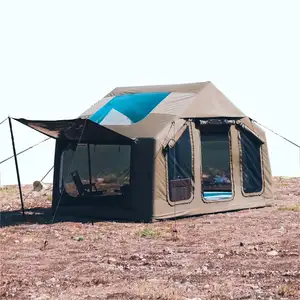 QX camping air conditionné maison de faisceau d'air tentes gonflables pour événement grand étanche