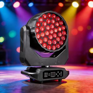 Luz LED Móvil <span class=keywords><strong>de</strong></span> 15W 8-60 °   Zoom DMX con Efecto <span class=keywords><strong>de</strong></span> <span class=keywords><strong>Carrera</strong></span> Programable Integrado para Discotecas, KTV, Fiestas, Conciertos y Espectáculos - Product Image 1