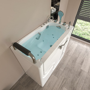 <span class=keywords><strong>Baignoire</strong></span> moderne autoportante de massage profond <span class=keywords><strong>à</strong></span> <span class=keywords><strong>porte</strong></span> latérale <span class=keywords><strong>pour</strong></span> personnes <span class=keywords><strong>âgée</strong></span>s handicapées <span class=keywords><strong>baignoire</strong></span> assistée salle de bain sans obstacle - Product Image 3