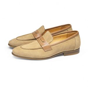New Genuine Leather Lace-up Casual Breathable <b>Height</b> <b>Increasing</b> Men's <b>Shoes</b> Cowhide Business Casual Autumn <b>Shoes</b> - Product Image 3