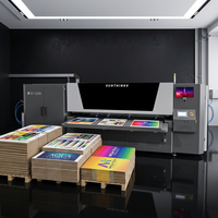 Impresora de inyección de tinta digital de una sola pasada Sunthinks SC1200, máquina de impresión comercial 2 en 1 para cajas de envío grandes, de corta y larga distancia.