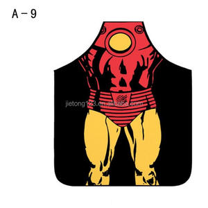 Delantal de Cocina de Algodón con Diseño Único de Mujer Maravilla, Iron Man y <span class=keywords><strong>Superman</strong></span>, Lienzo Sexy para el Día de San Valentín y el Día del Padre - Product Image 5