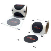 Film de scellage personnalisé pour gobelets à thé boba en plastique jetables avec logo imprimé, rouleau de scellage PP/PET 98 mm pour gobelets