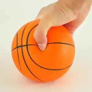 Cheap custom promotional pu foam stress balls mini rugby ball toy basketball soccer ball rugby