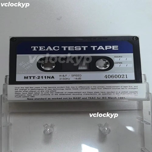1 bande de test authentique TEAC MTT-211NA 3150HZ, livraison gratuite, belle qualité - Product Image 1