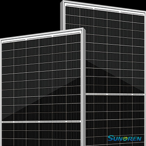 แผงโซลาร์เซลล์550วัตต์สำหรับบ้านพลังงานแสงอาทิตย์150วัตต์พร้อมอินเวอร์เตอร์ - Product Image 2