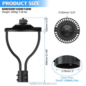 Nouvelle lampe décorative d'extérieur en aluminium à LED effet flamme pour jardin, pelouse, allée, sol, parking, cour, rue, avec fonction crépusculaire et aube, garantie 5 ans - Product Image 6