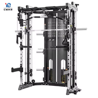 YG FITNESS YG-4093 Prix usine Appareil de musculation commercial multifonctionnel Smith Trainer à câble