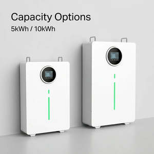 Wall <b>Mounted</b> LiFePO4 <b>Battery</b> 51.2V 100Ah 5.12kWh Home Energy Storage Solar ESS LCD CAN RS485 - Product Image 4