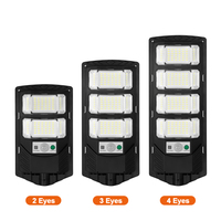 Réverbère solaire à capteur radar professionnel, ABS étanche IP65 avec télécommande pour parc