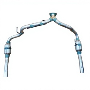 Fit For TATA ARIA Post Silencer With Twin Pipe Exhaust Muffler OEM 287049100128 2.2L DICOR SUV Auto Spare Parts Kit - Product Image 1