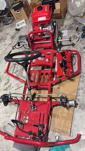 150cc 어린이용 오프로드 레드 미니 <span class=keywords><strong>125cc</strong></span> ATV 고카트 토도 테레노 가솔린 150c 드리프트 드리프팅 - Product Image 5