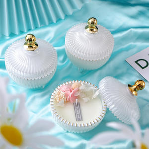 Ensemble de bougies piliers parfumées à la soja écologiques et artisanales avec boîte cadeau pour la maison et l'hôtel, utilisation en <span class=keywords><strong>vacances</strong></span> - Product Image 1