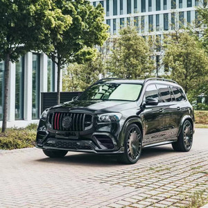 Kit carrosserie en fibre de carbone de haute qualité BTC pour Mercedes-Benz GLS X167 style <span class=keywords><strong>Brabus</strong></span>, lèvre avant, diffuseur arrière, spoiler, calandre - Product Image 2