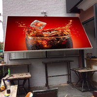 Pantalla LED publicitaria YAKE de doble cara, impermeable, a todo color, p2.5 para centros comerciales y tiendas minoristas