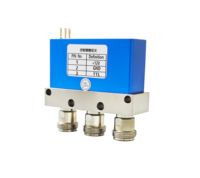 Commutateur coaxial RF SPDT DC vers 12,4 GHz N Failsafe 12V à broches à souder avec TTL Lair Microwave LR1-N12F12-TSS Montage en surface