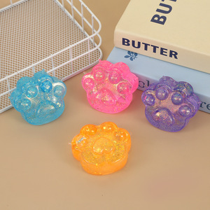 Nouveaux jouets anti-stress à presser : 80 designs (Axolotl, Patte de chat, Ours, Monstre, Canard, Glaçon, Sucre de maltose, Pomme) et jouets moelleux anti-stress - Product Image 6