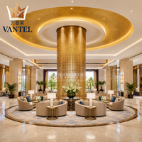 Vantel, fabricant de mobilier d'hôtel 4 étoiles, canapés de luxe, comptoirs de réception, tables basses, équipements hôteliers FF&E