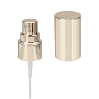Pompe pulvérisatrice de parfum miniature en plastique à bas prix 20/410 avec couvercle transparent, pulvérisateurs personnalisés en plastique