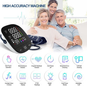 50% Desconto Melhor Coração Batido Automático Com Tela Grande Pressão Arterial BP Monitor Machine - Product Image 4