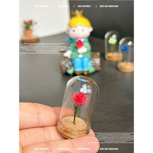 tengyazc Accessori per casa delle bambole, modello di scena in miniatura, simulazione di mini piante, fiori, ornamenti a forma di rosa, ispirati a <span class=keywords><strong>Il</strong></span> Piccolo <span class=keywords><strong>Principe</strong></span> - Product Image 2