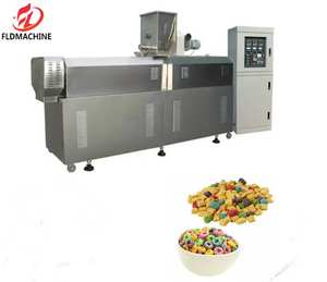 Máquina de procesamiento de aperitivos de cereales de copos de maíz nuevos de alta productividad, línea extrusora para hacer cereales de desayuno, equipo de producción - Product Image 3