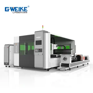 G.weike Laser Metal Plate And Tube Fiber Laser Cutter Machine