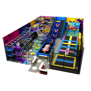 Betta Indoor Playground Soft Play Center para niños Slide Trampoline Ball Pits Steel Ball Pool Niños pequeños Tipo al aire libre - Product Image 1