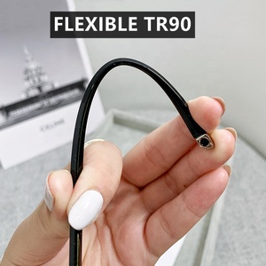 UV400 小型長方形ポリゴン TR90 リムレス ダイヤモンド型 ルネット フォトグレイ 反射防止 <span class=keywords><strong>2026</strong></span> ブルーライトカット 調光メガネ 女性用 - Product Image 6