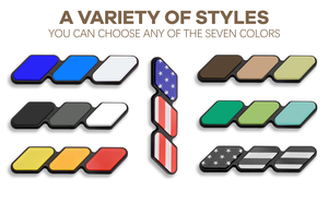 สติ๊กเกอร์ติดรถยนต์ลายกระจังหน้าสามสี คุณภาพสูง อะคริลิค สำหรับ <span class=keywords><strong>Toyota</strong></span> Tacoma 4Runner <span class=keywords><strong>Tundra</strong></span> RAV4 Highlander EOD - Product Image 6