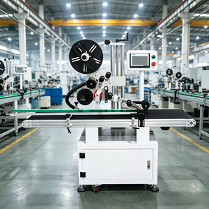 Máquina Etiquetadora Automática de Alta Productividad con Pantalla Táctil PLC para Embalaje de Cajas y Bolsas, Amplia Gama de Aplicaciones - Product Image 1