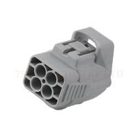 Connecteur de capteur d'oxygène automobile 4 broches avec contacts en laiton et boîtier en nylon IP65 12V 7S045A-4-21