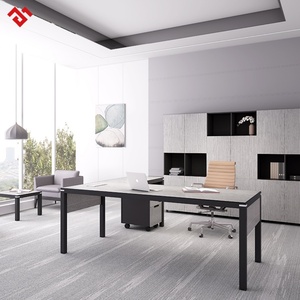 Modern Manager <b>Desk</b> Furniture Dubai Office Wooden <b>Desk</b> - Product Image 5