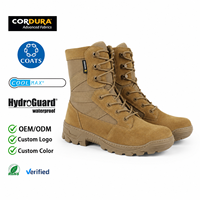Bottes tactiques en Cordura, bottes d'entraînement, chaussures de patrouille, chaussures de service, système de fermeture rapide, imperméables, résistantes à l'usure, trous ventilés