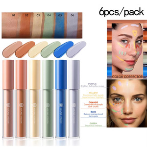 Young Vision 6-Color Foundation Contouring Liquid <b>Concealer</b> Set 3ml Each For All Skin Types - Product Image 3