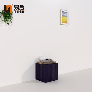 カスタム衣料品店マネキン　黒色スクエアマネキン　フィッティングプラットフォーム　台座ディスプレイテーブル - Product Image 2