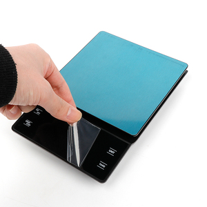 아마존 최고 판매자 화이트 스테인레스 스틸 플랫폼 커피 저울 주방 계량 저울 3kg 미니 디지털 타이머 커피 저울 - Product Image 2