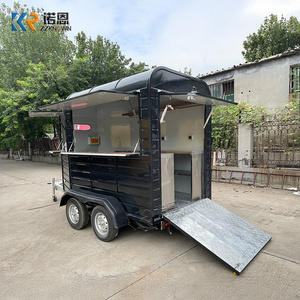 Chariot de nourriture de rue, camion de cuisine américaine, camion de café, remorque de boulangerie, cuisine entièrement équipée, restaurant, remorque de camping en plein air - Product Image 6