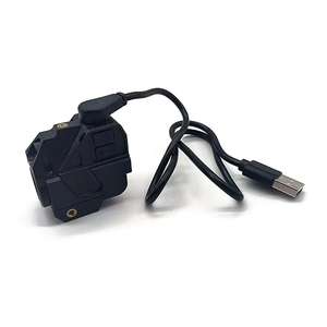 Nuova Torcia Laser in Lega di Alluminio, Portatile e Resistente, con Mirino Integrato, Ricarica Magnetica, Laser Rosso/Verde - Product Image 5