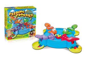 Juguetes Educativos BGL para Niños, Juego de Mesa Interactivo para Padres e Hijos, Cuatro Jugadores, Rana Hambrienta Come Frijoles, para Niños de 2 a 4 Años - Product Image 2