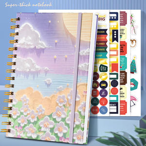 Quaderno a Spirale A5 di Alta Qualità, Copertina Rigida, Blocco Note a Fogli Mobili, Diario con Righe Orizzontali, Libro a Spirale Rinforzato, Vendita all'Ingrosso - Product Image 3