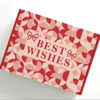 Boîte en carton ondulé personnalisée pour boutique, boîte d'expédition imprimée offset avec laminage mat pour bijoux faits à la main et articles artisanaux