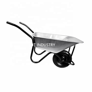 Carriola in Metallo <span class=keywords><strong>FORENT</strong></span> per Costruzioni, Industria e Giardino, Capacità 200kg, 90L d'Acqua, 6CBF di Sabbia - Product Image 2
